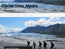 Tablet Screenshot of glacierview-alaska.com